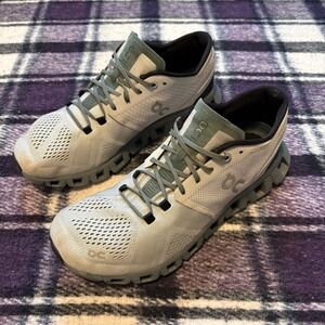 On Cloud X2 Mens Running Shoes Size 7.0 Glacier Olive Swiss Engineering 40.99595